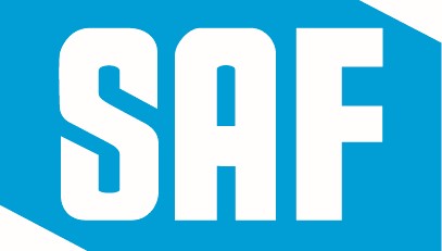 Saf logo blue